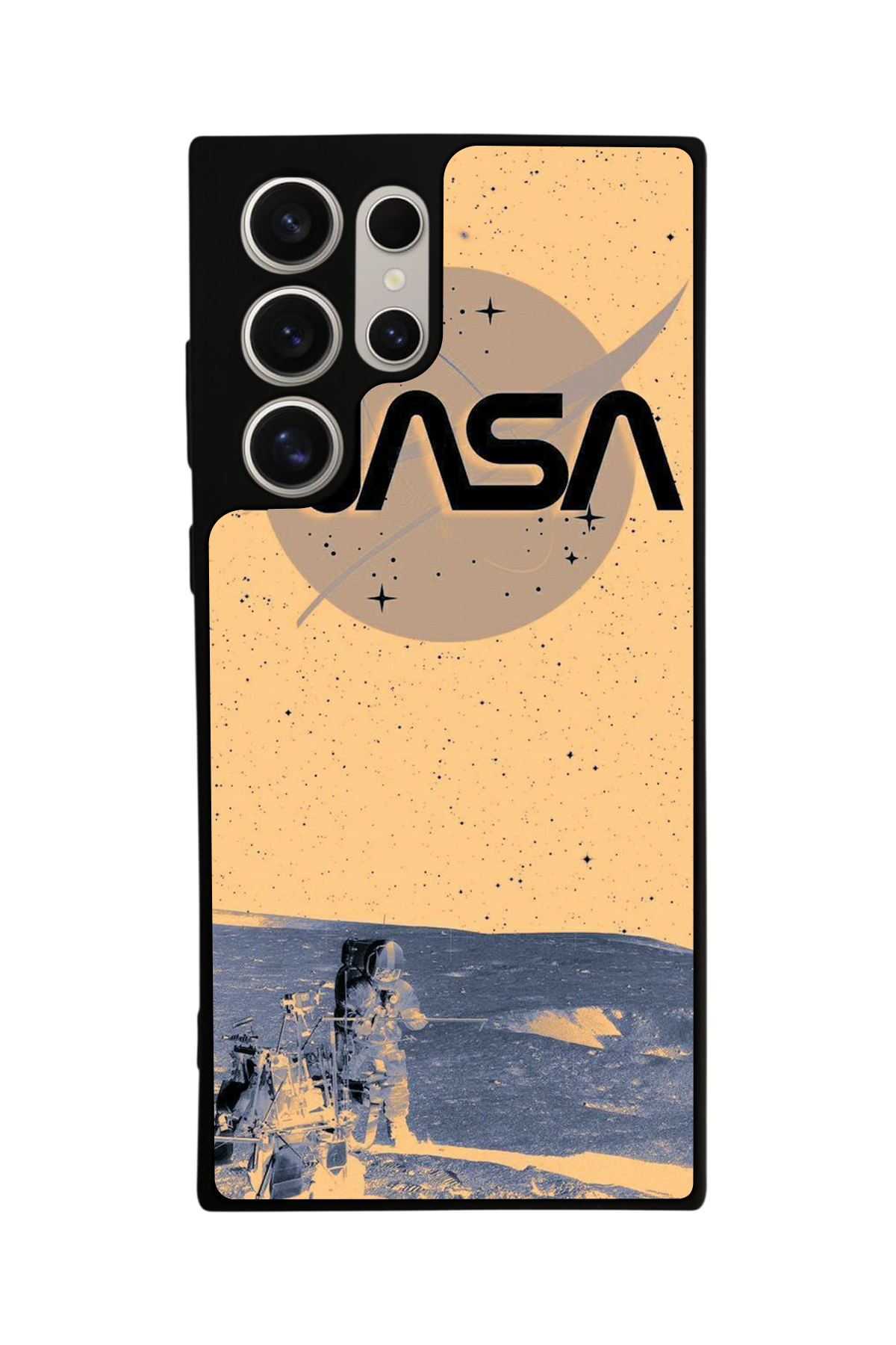 Samsung Galaxy S23 Ultra Uyumlu Nasa Tasarımlı Glossy Premium Kılıf