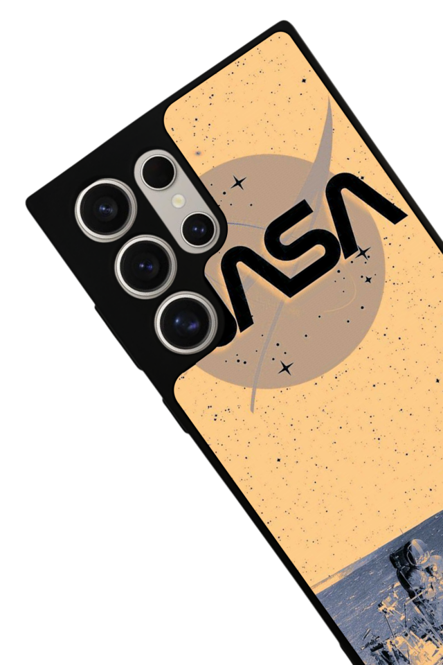 Samsung Galaxy S23 Ultra Uyumlu Nasa Tasarımlı Glossy Premium Kılıf