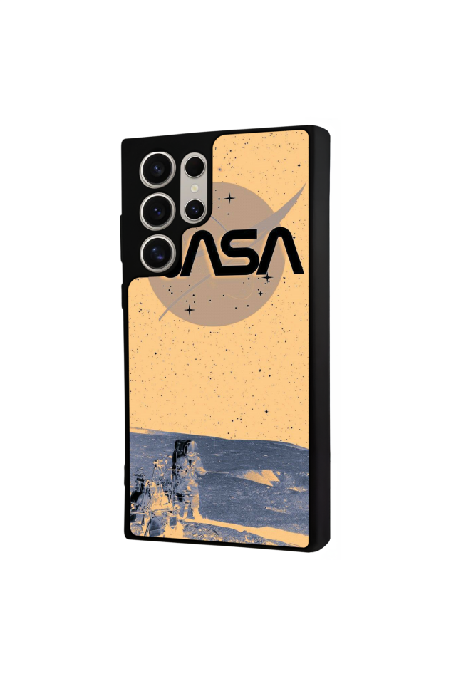 Samsung Galaxy S23 Ultra Uyumlu Nasa Tasarımlı Glossy Premium Kılıf