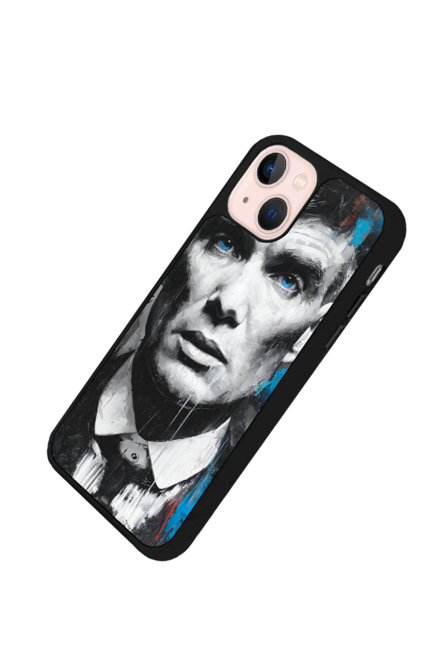 iPhone 13 Mini Uyumlu Peaky Blinders Tasarımlı Glossy Premium Kılıf