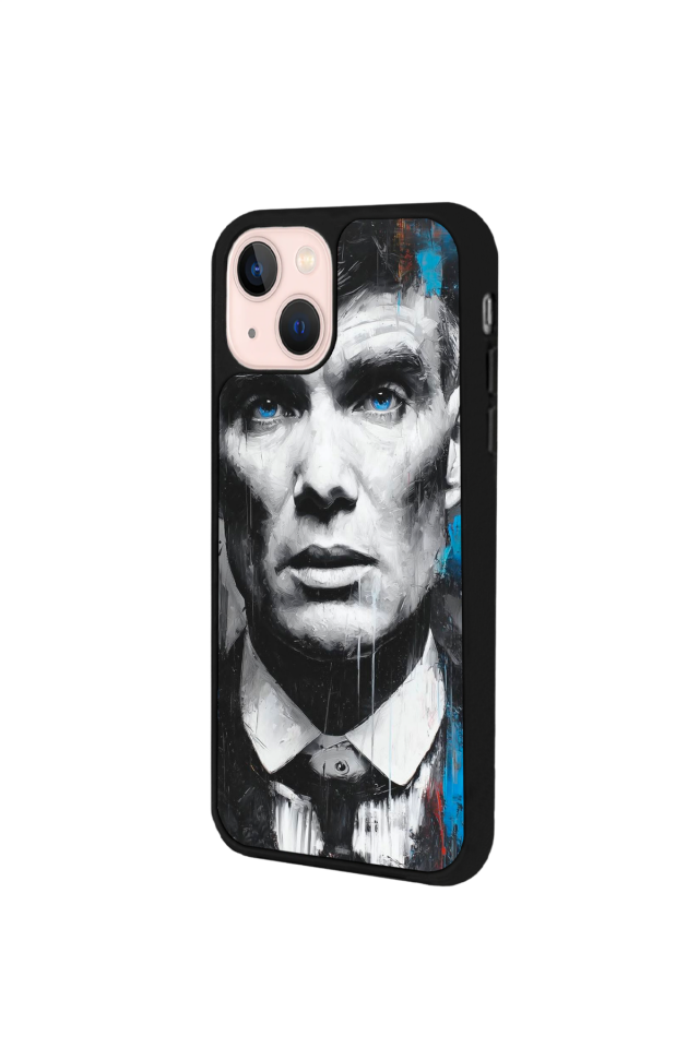 iPhone 13 Mini Uyumlu Peaky Blinders Tasarımlı Glossy Premium Kılıf