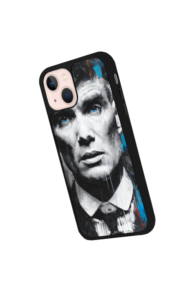 iPhone 13 Mini Uyumlu Peaky Blinders Tasarımlı Glossy Premium Kılıf