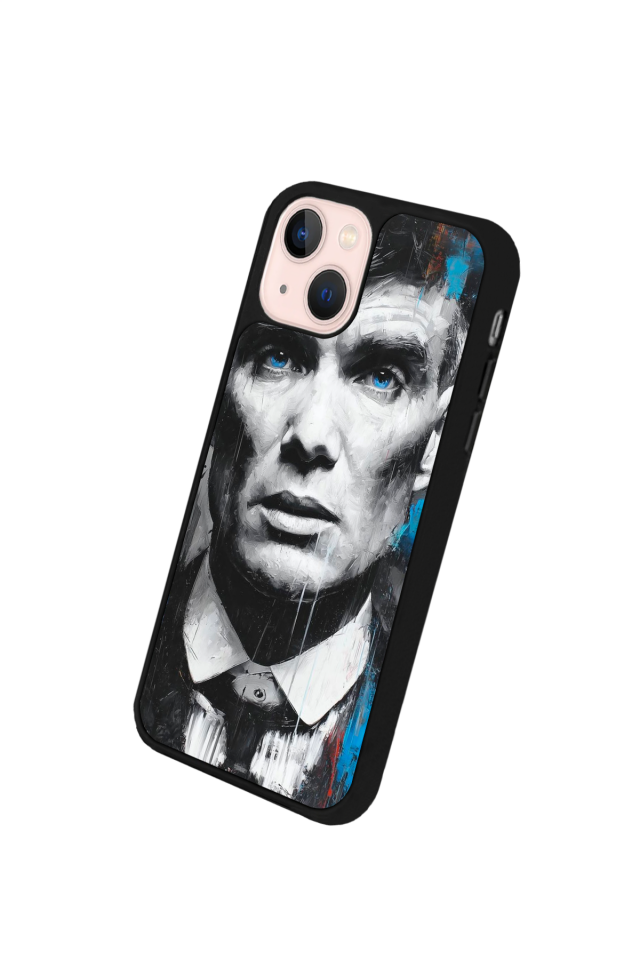 iPhone 13 Mini Uyumlu Peaky Blinders Tasarımlı Glossy Premium Kılıf