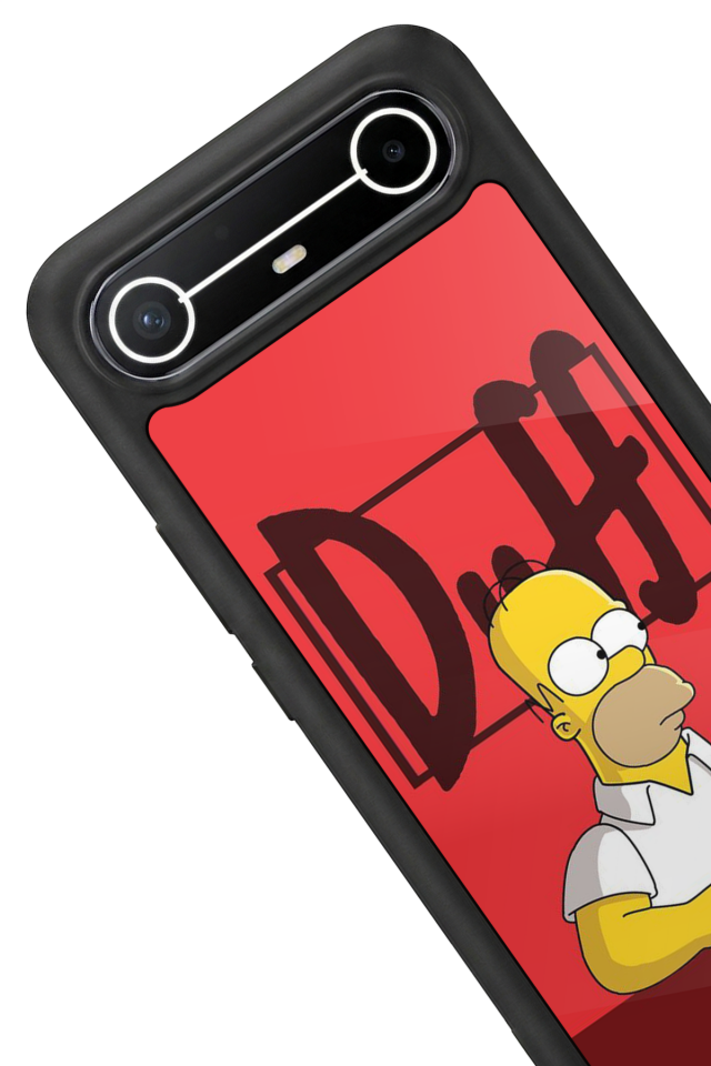 Tecno Spark Slim 5G Uyumlu The Simpsons Tasarımlı Glossy Premium Kılıf