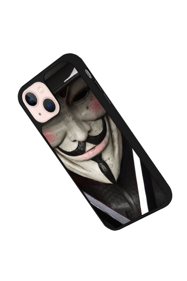 iPhone 15 Plus Uyumlu Vendetta Tasarımlı Glossy Premium Kılıf