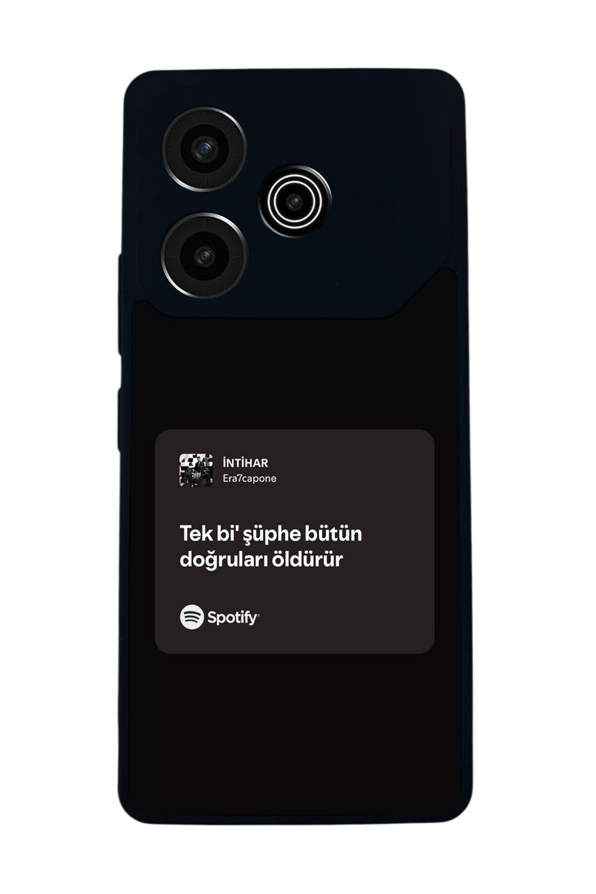 Tecno Pova 6 Uyumlu Sarki Sozleri Tasarımlı Glossy Premium Kılıf
