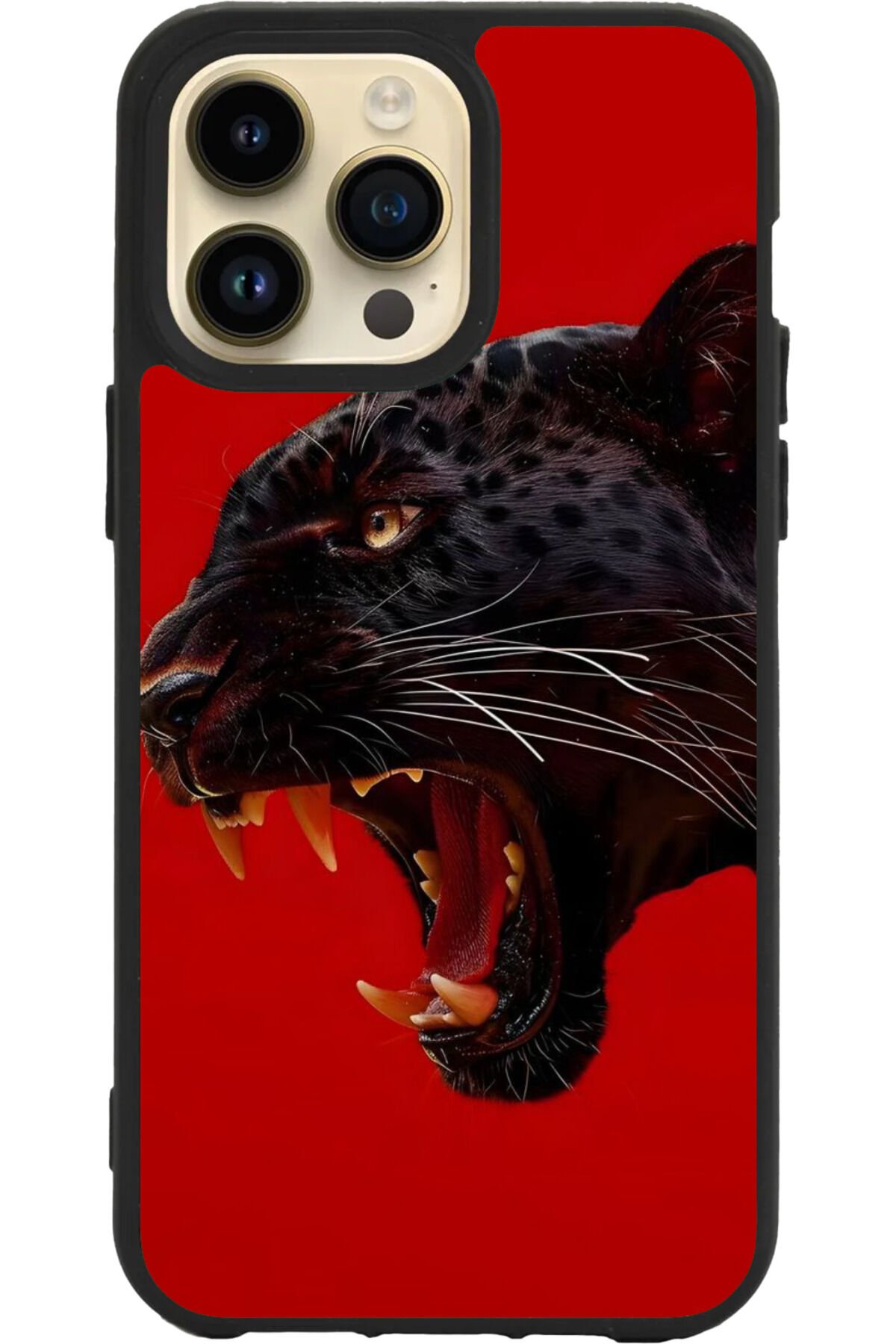 Apple iPhone 16 Pro Siyah Silikon Kılıf Çiziklere ve Darbelere Karşı Koruma