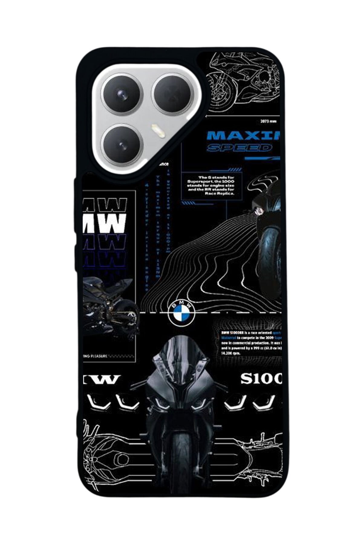 Tecno Pova 7 Pro Mat Uyumlu Siyah Kılıf – Yumuşak Silikon, Koruyucu, Şok Emici Kapak