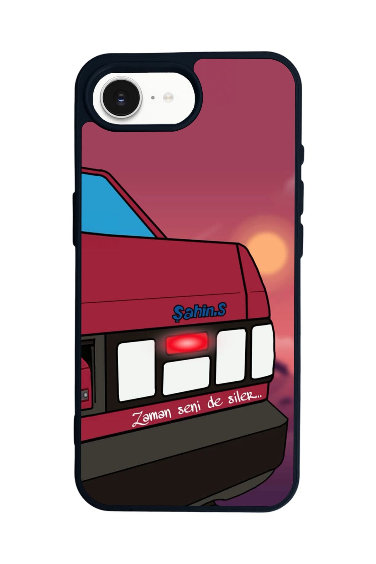 iPhone 16E Uyumlu Tofas Tasarımlı Glossy Premium Kılıf