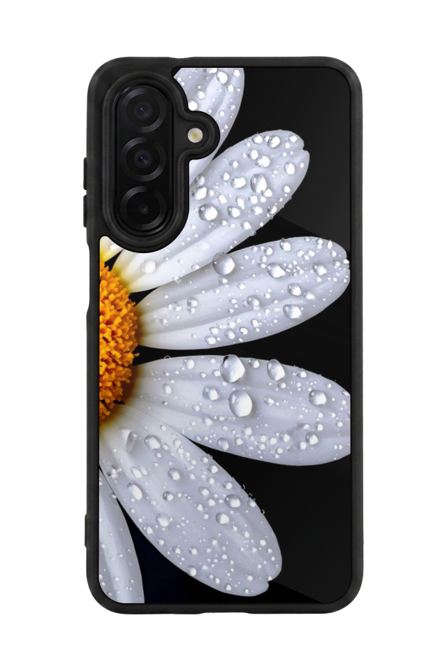 Samsung Galaxy A56 Uyumlu Cicek Tasarımlı Glossy Premium Kılıf