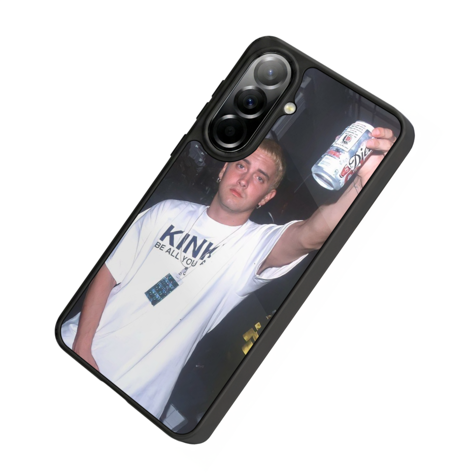 Samsung Galaxy A37 Uyumlu Eminem Tasarımlı Glossy Premium Kılıf