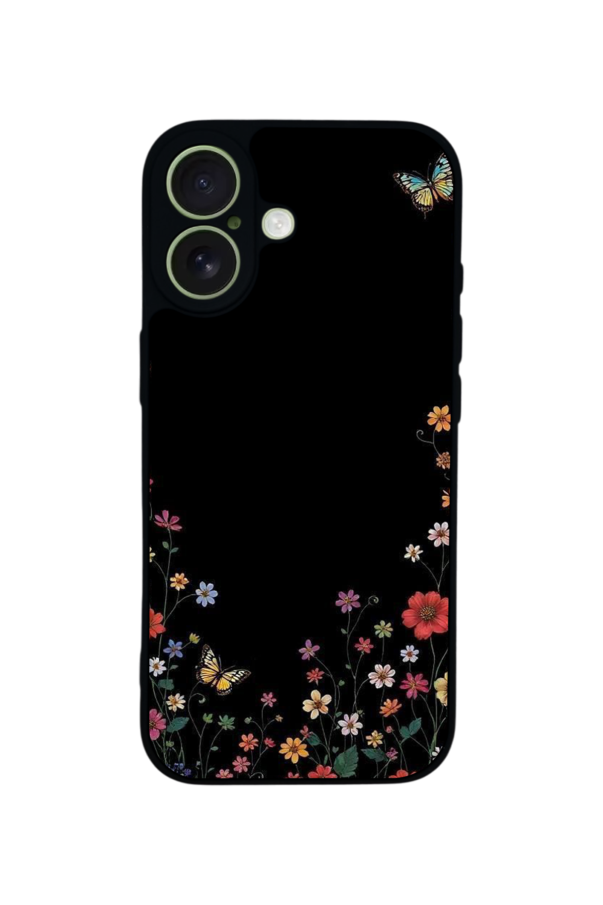 iPhone 17 Uyumlu Floral Tasarımlı Glossy Premium Kılıf