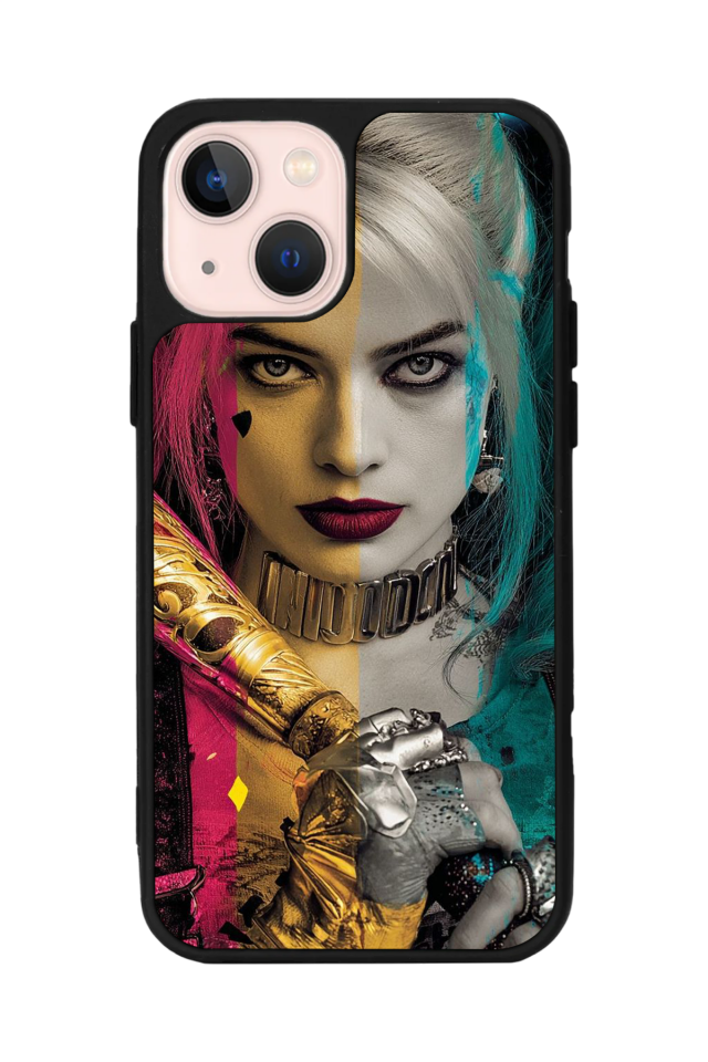 iPhone 13/14 Uyumlu HarleyQueen Tasarımlı Glossy Premium Kılıf