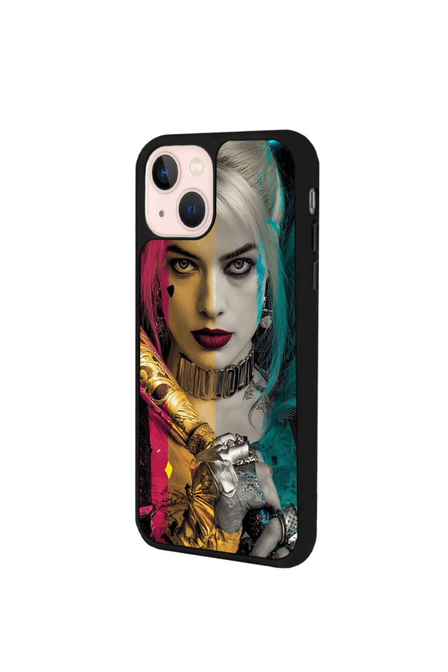 iPhone 13/14 Uyumlu HarleyQueen Tasarımlı Glossy Premium Kılıf
