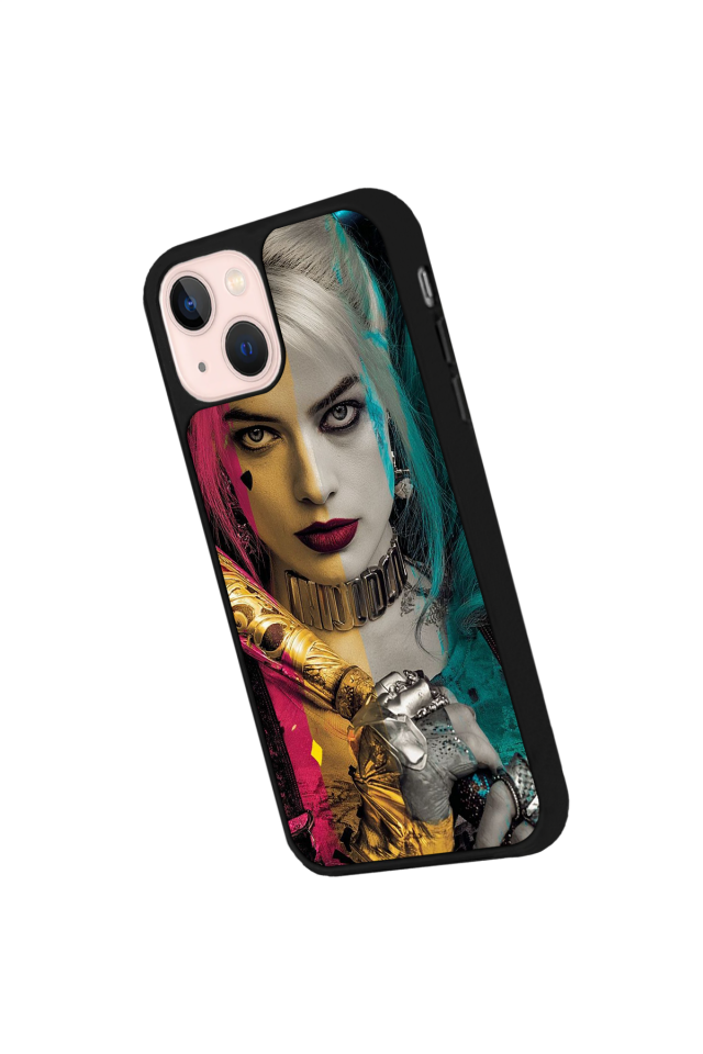 iPhone 13/14 Uyumlu HarleyQueen Tasarımlı Glossy Premium Kılıf