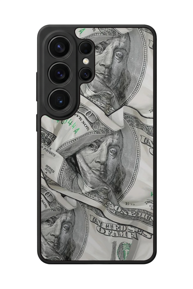 Samsung Galaxy S26 Ultra Uyumlu Money Para Tasarımlı Glossy Premium Kılıf