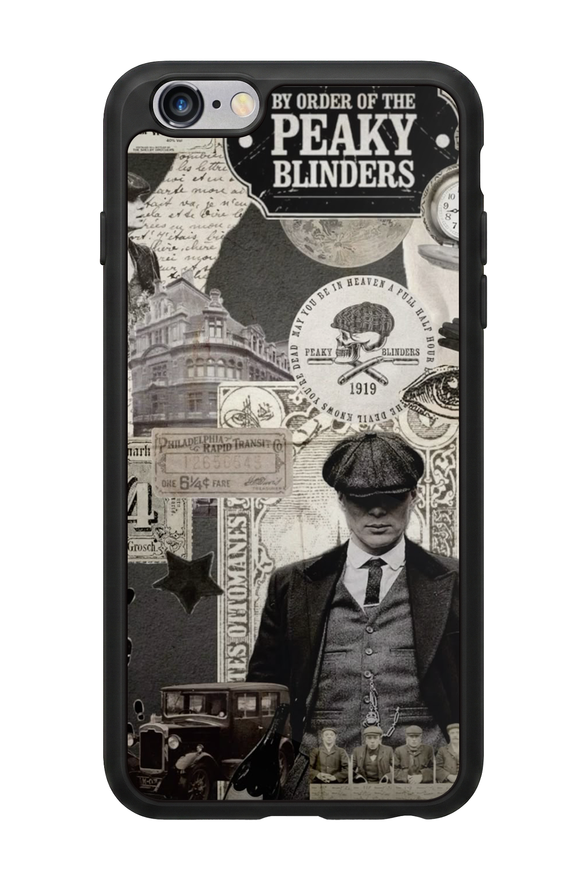 iPhone 6 Plus Uyumlu Peaky Blinders Tasarımlı Glossy Premium Kılıf