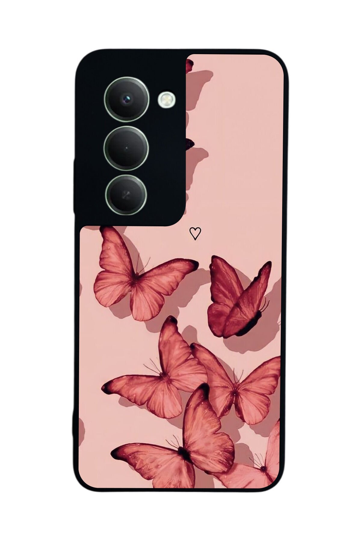 Xiaomi Redmi 15 5G Uyumlu Kelebek Tasarımlı Glossy Premium Kılıf