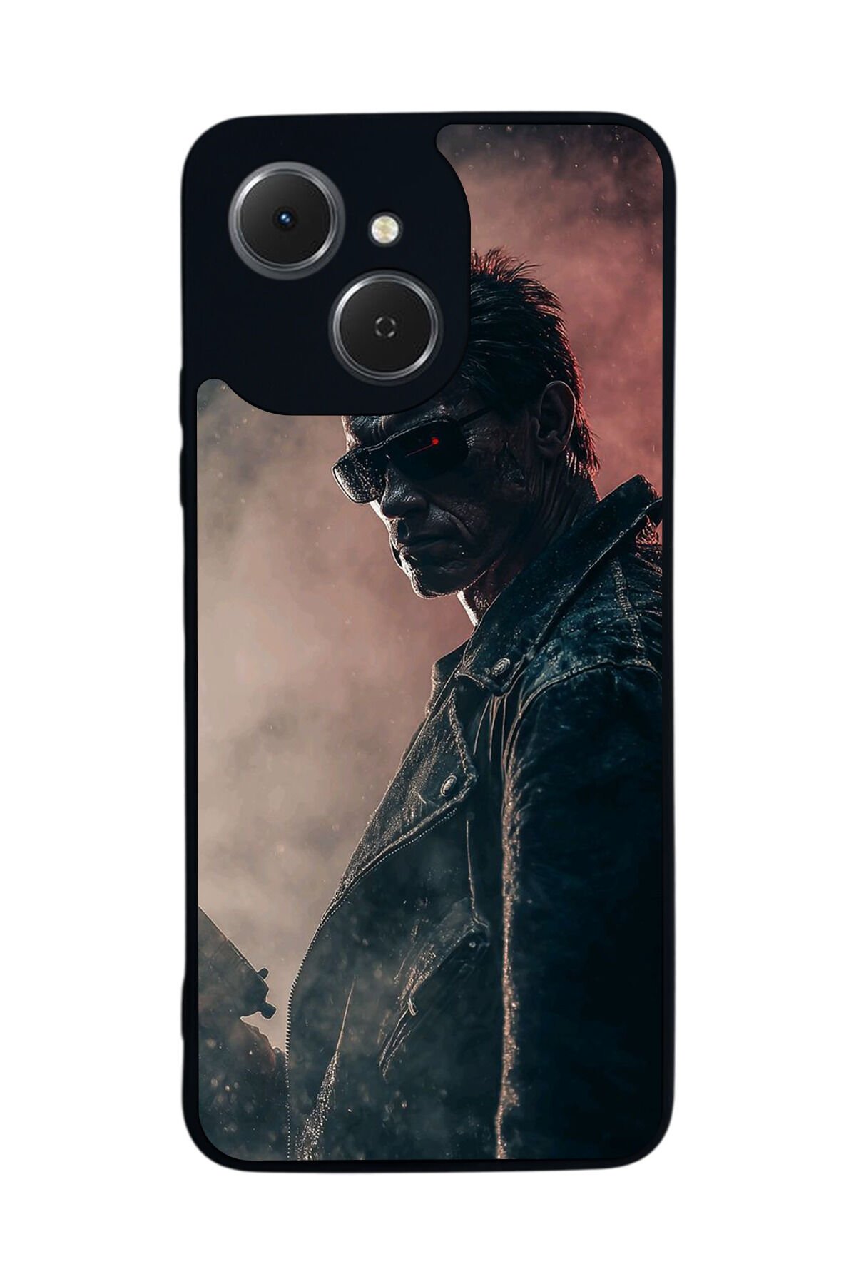 Tecno Spark 40C Uyumlu Terminator Tasarımlı Glossy Premium Kılıf