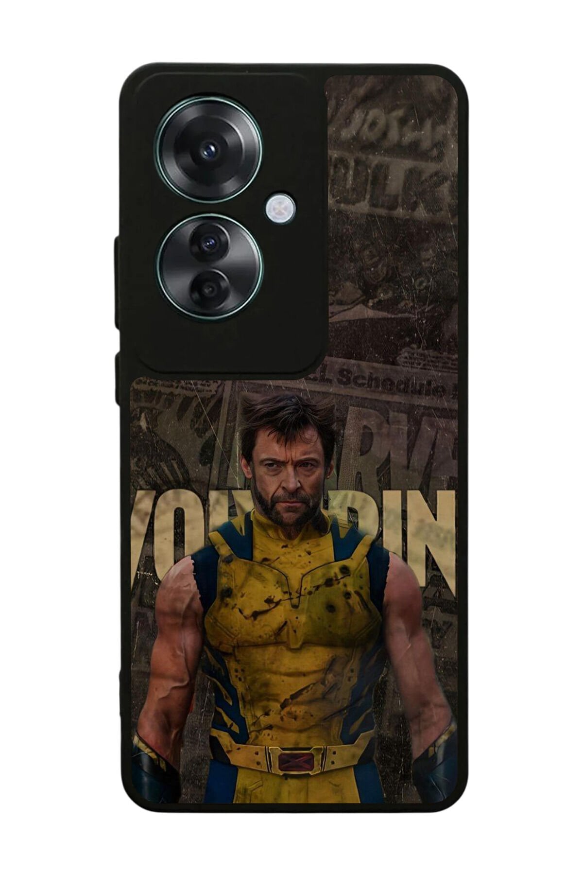 Oppo Reno 11F Uyumlu Wolverine Tasarımlı Glossy Premium Kılıf