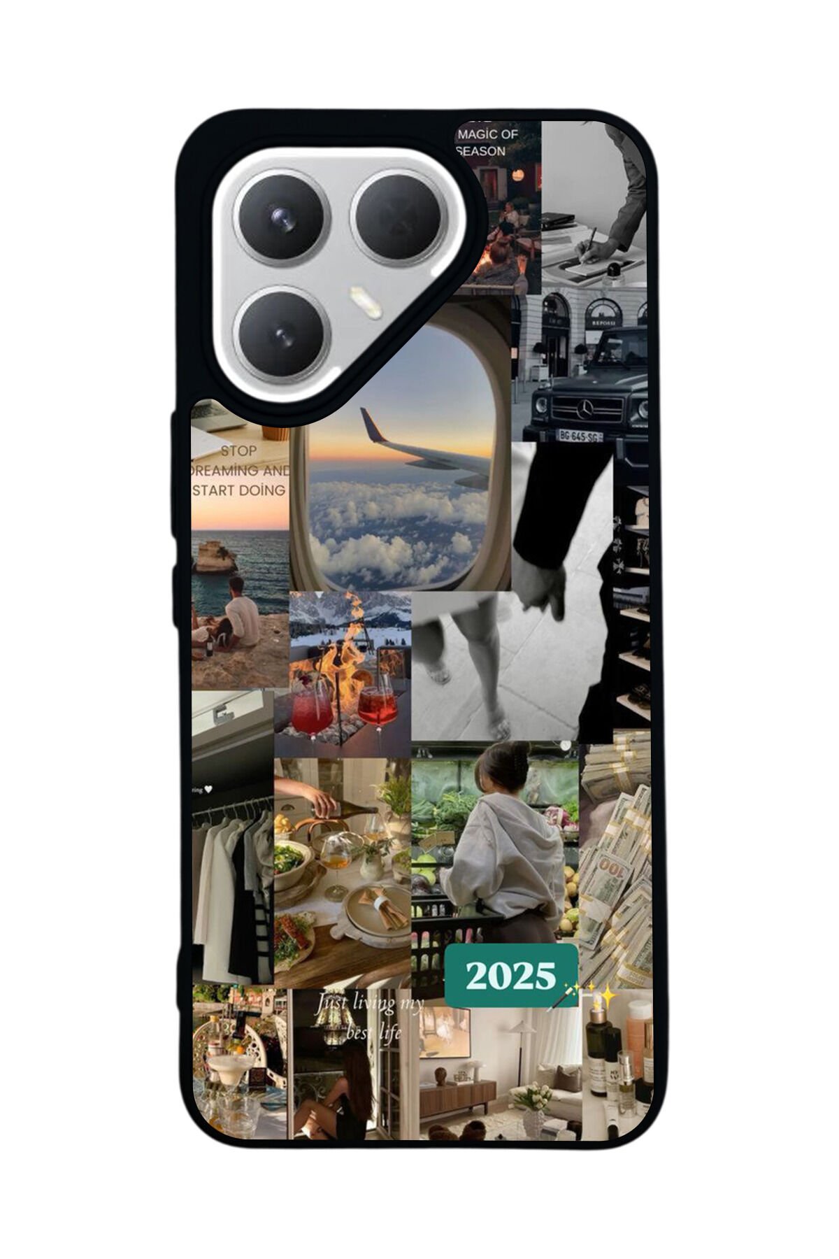 Tecno Pova 7 Pro Mat Uyumlu Siyah Kılıf – Yumuşak Silikon, Koruyucu, Şok Emici Kapak