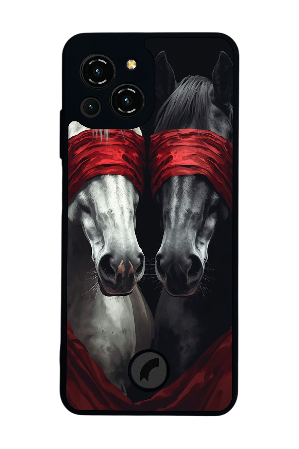 Reeder S23 Pro Max Uyumlu At Horse Tasarımlı Glossy Premium Kılıf