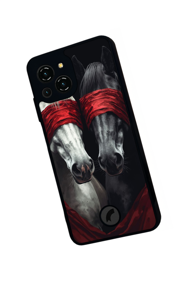 Reeder S23 Pro Max Uyumlu At Horse Tasarımlı Glossy Premium Kılıf
