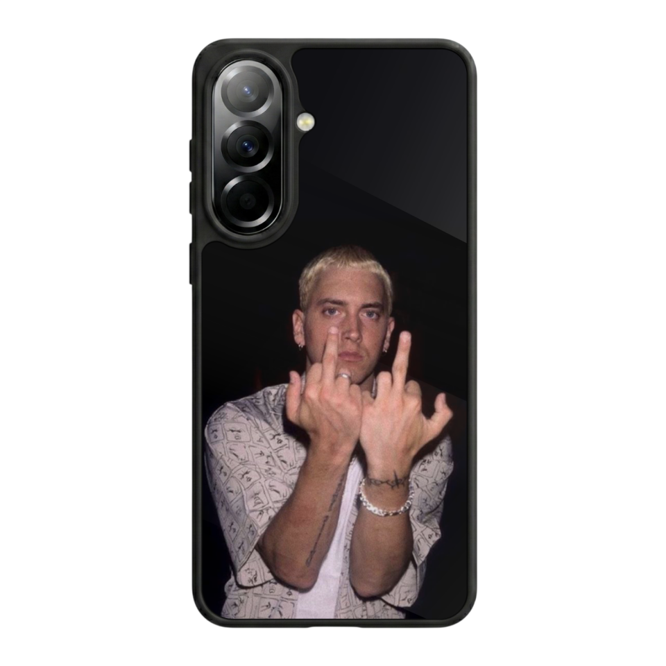 Samsung Galaxy A37 Uyumlu Eminem Tasarımlı Glossy Premium Kılıf