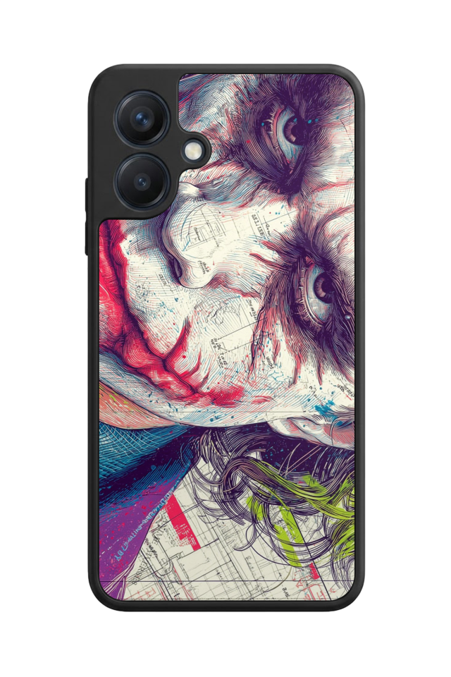 Samsung Galaxy A07 Uyumlu Joker Tasarımlı Glossy Premium Kılıf