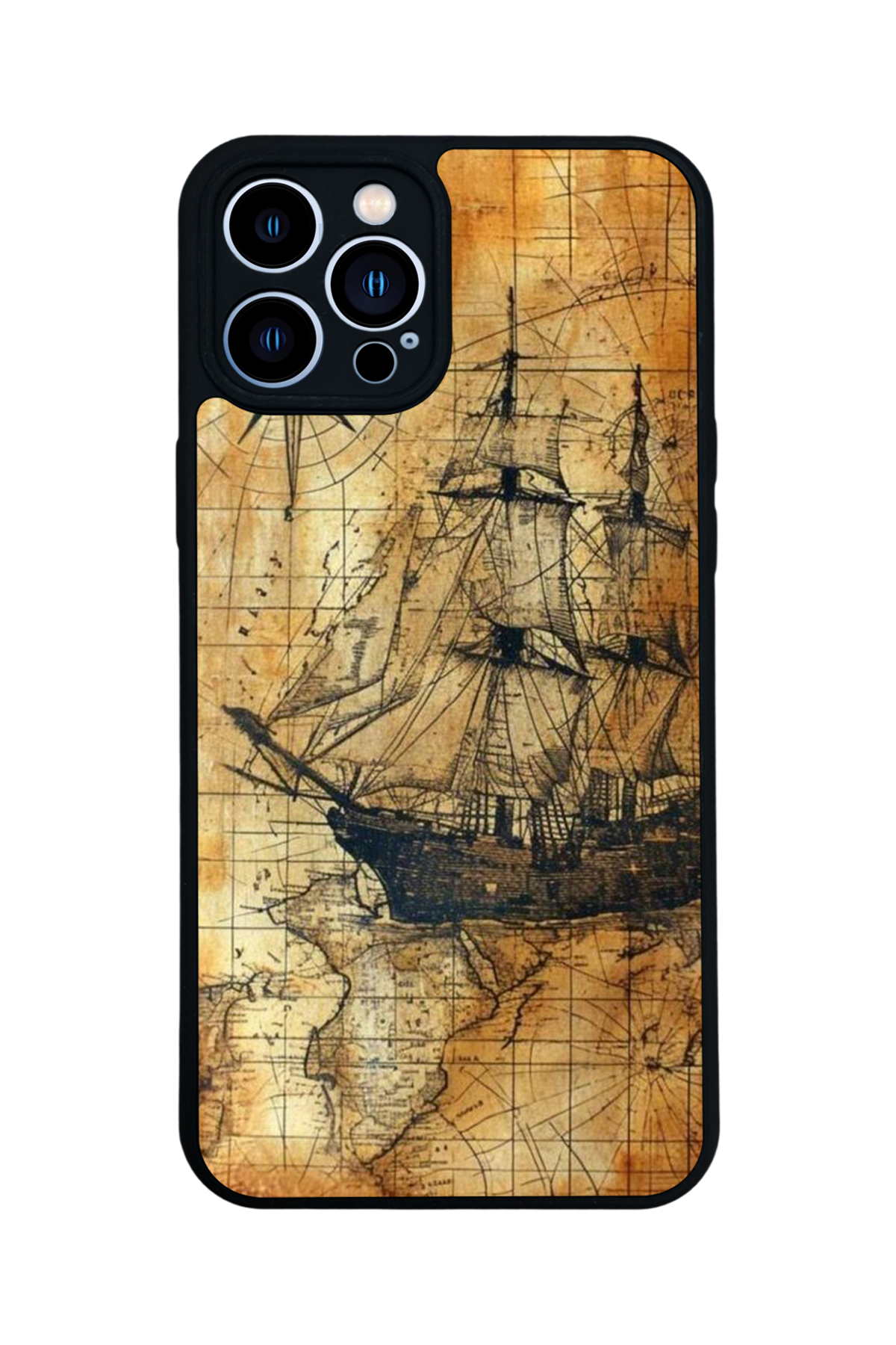 iPhone 12 Pro Max Uyumlu Korsan Tasarımlı Glossy Premium Kılıf