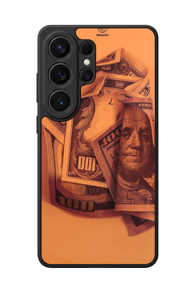 Samsung Galaxy S26 Ultra Uyumlu Money Para Tasarımlı Glossy Premium Kılıf