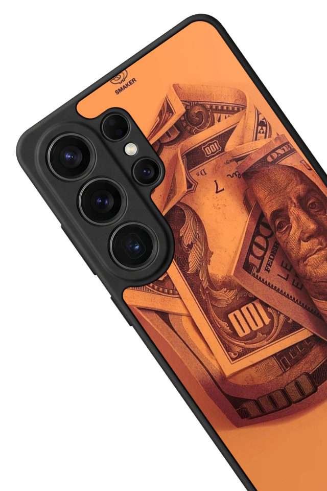 Samsung Galaxy S26 Ultra Uyumlu Money Para Tasarımlı Glossy Premium Kılıf