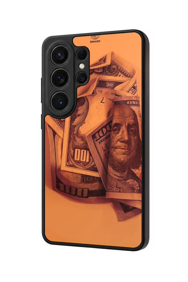 Samsung Galaxy S26 Ultra Uyumlu Money Para Tasarımlı Glossy Premium Kılıf