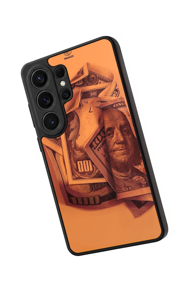 Samsung Galaxy S26 Ultra Uyumlu Money Para Tasarımlı Glossy Premium Kılıf