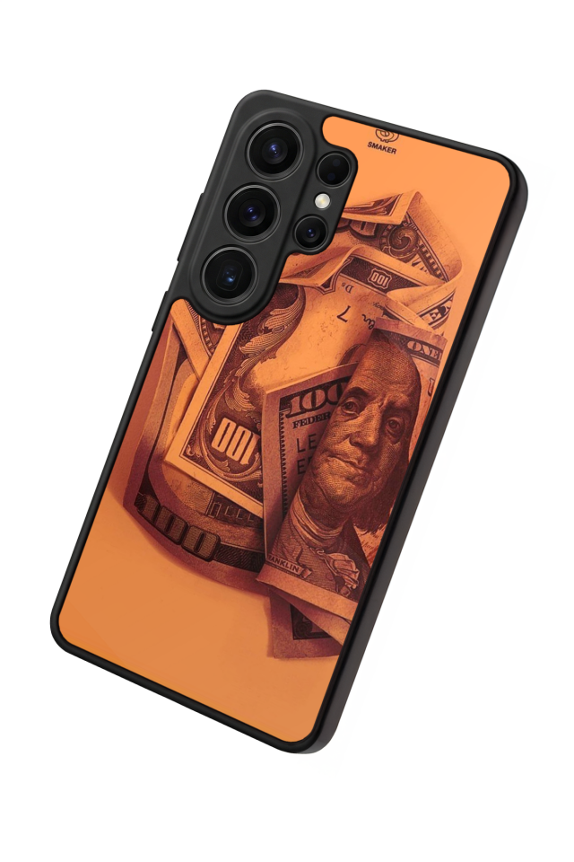 Samsung Galaxy S26 Ultra Uyumlu Money Para Tasarımlı Glossy Premium Kılıf