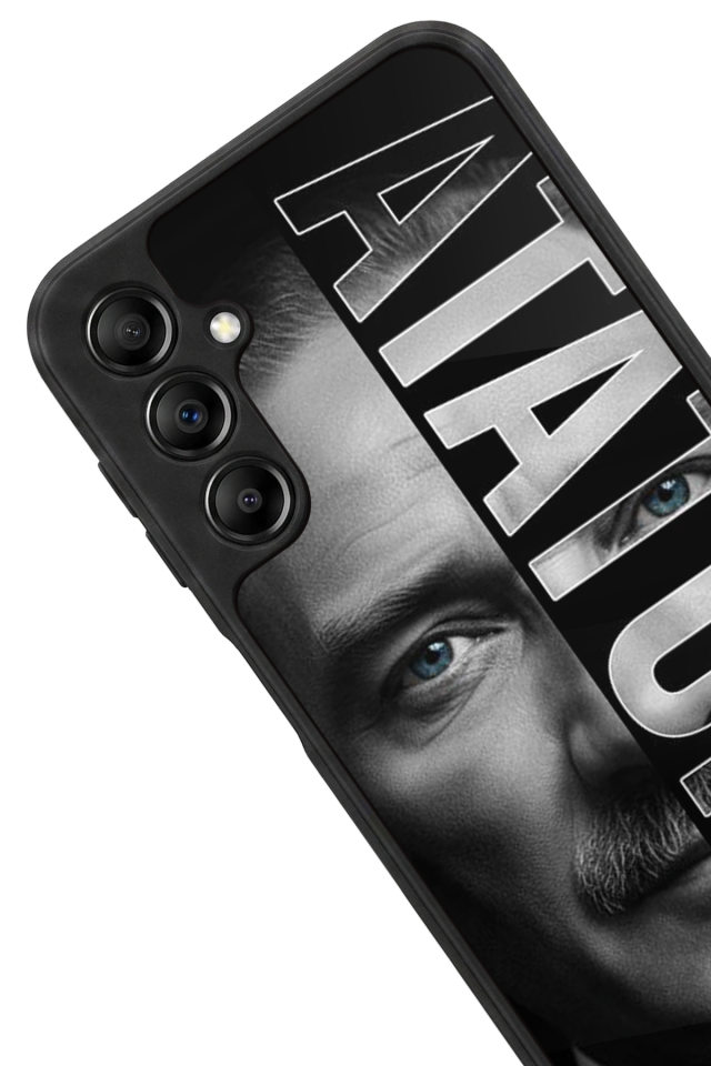 Samsung Galaxy A14 Uyumlu Mustafa Kemal Ataturk Tasarımlı Glossy Premium Kılıf