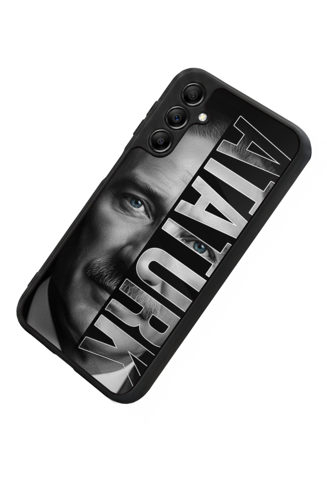 Samsung Galaxy A14 Uyumlu Mustafa Kemal Ataturk Tasarımlı Glossy Premium Kılıf