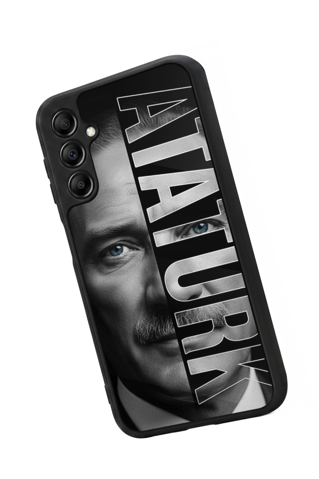 Samsung Galaxy A14 Uyumlu Mustafa Kemal Ataturk Tasarımlı Glossy Premium Kılıf