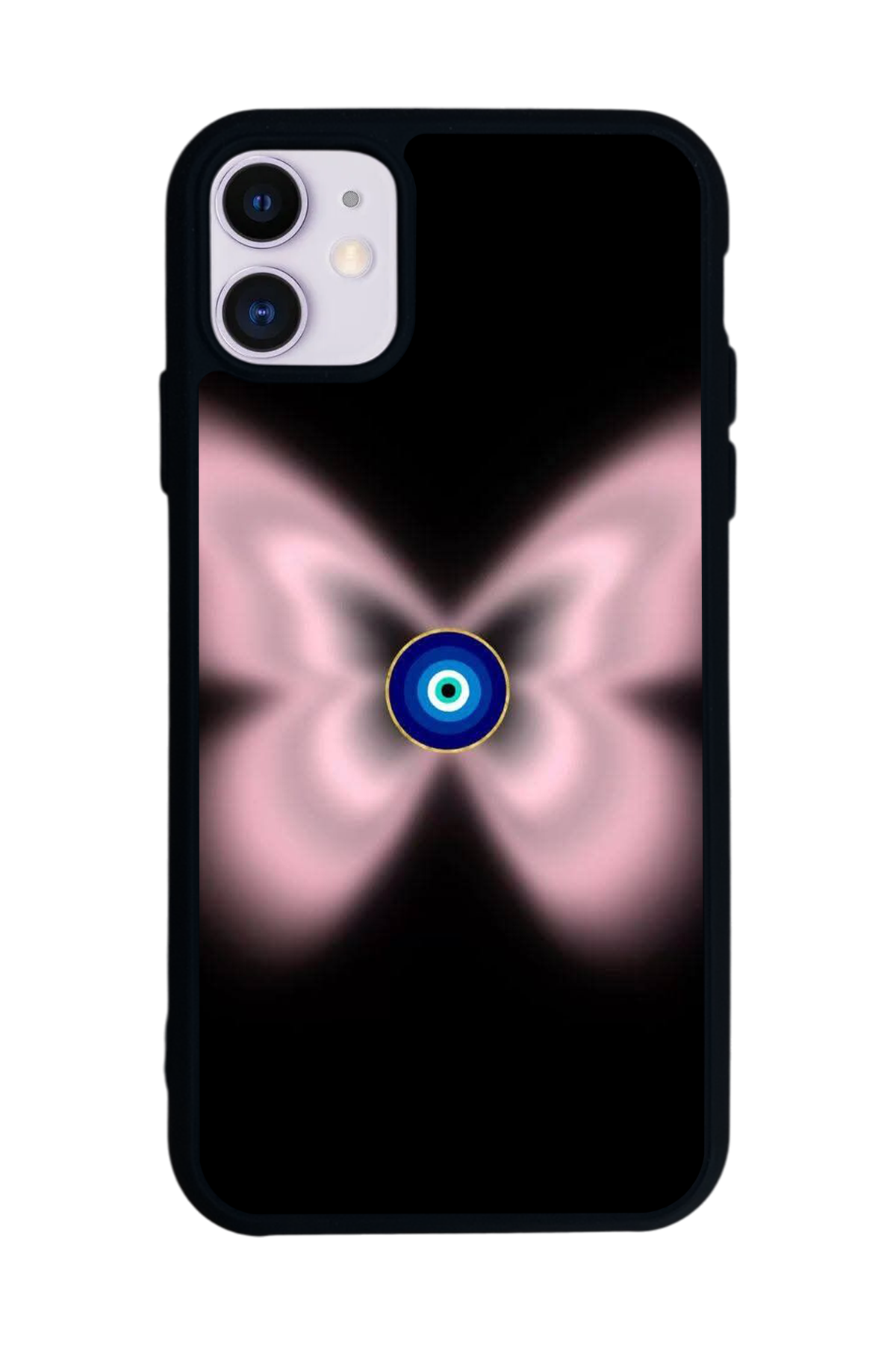 iPhone 11 Uyumlu Nazar Tasarımlı Glossy Premium Kılıf