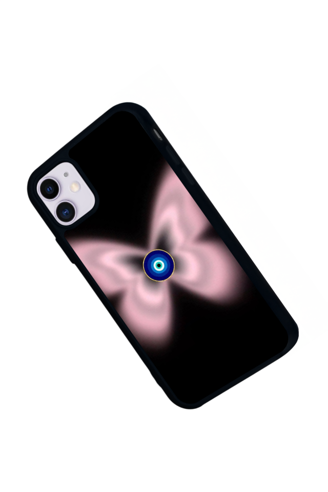 iPhone 11 Uyumlu Nazar Tasarımlı Glossy Premium Kılıf