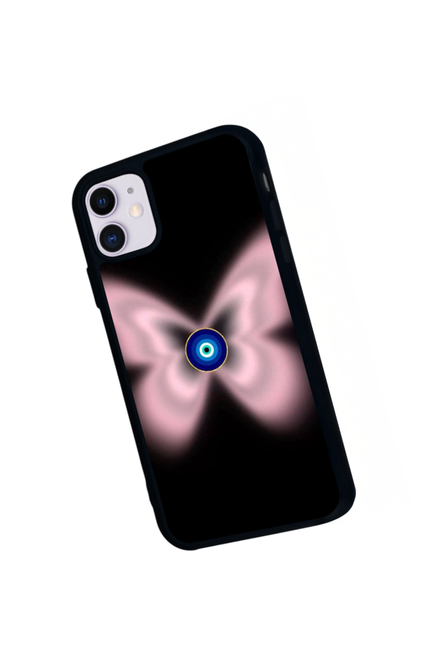 iPhone 11 Uyumlu Nazar Tasarımlı Glossy Premium Kılıf