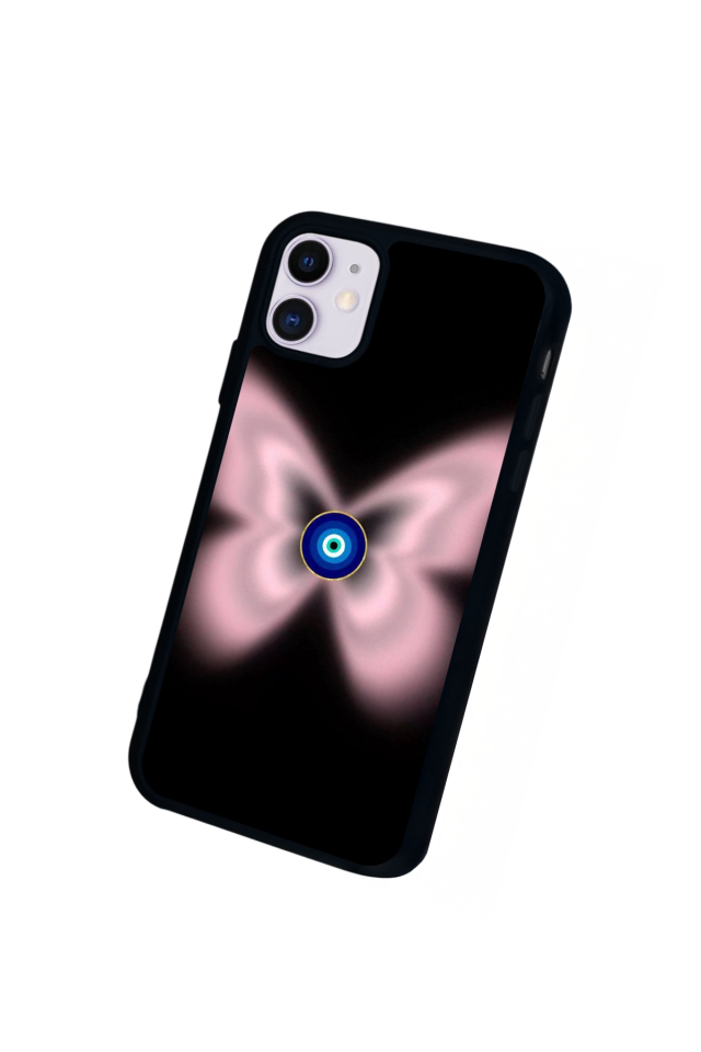 iPhone 11 Uyumlu Nazar Tasarımlı Glossy Premium Kılıf