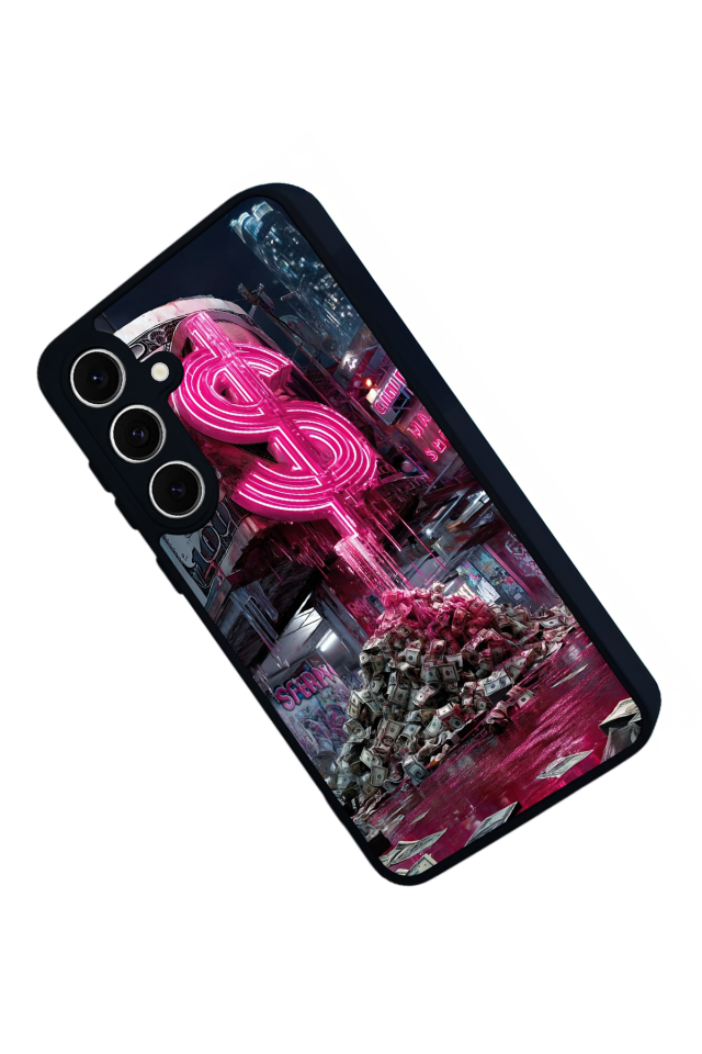 Samsung Galaxy A16 Uyumlu Para Tasarımlı Glossy Premium Kılıf