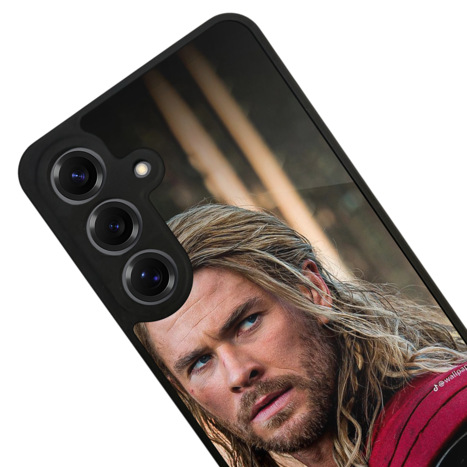 Samsung Galaxy S25 Uyumlu Thor Tasarımlı Glossy Premium Kılıf