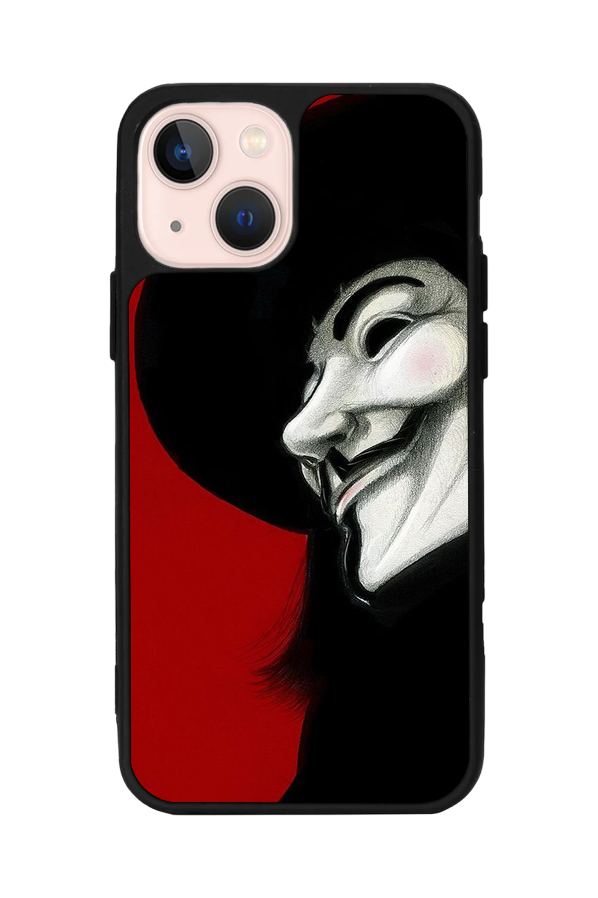 iPhone 15 Plus Uyumlu Vendetta Tasarımlı Glossy Premium Kılıf