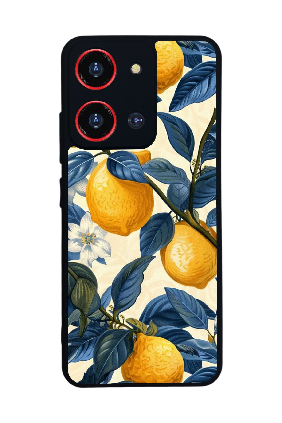 Reeder S19 Max Pro S 108MP Uyumlu Limon Tasarımlı Glossy Premium Kılıf