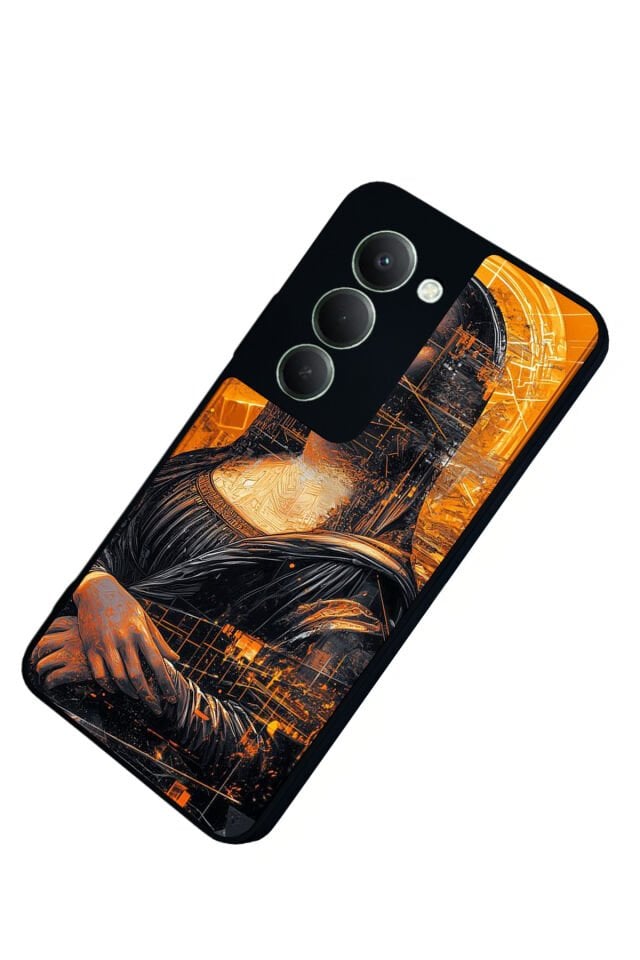 Xiaomi Redmi 15 5G Uyumlu Monalisa Tasarımlı Glossy Premium Kılıf