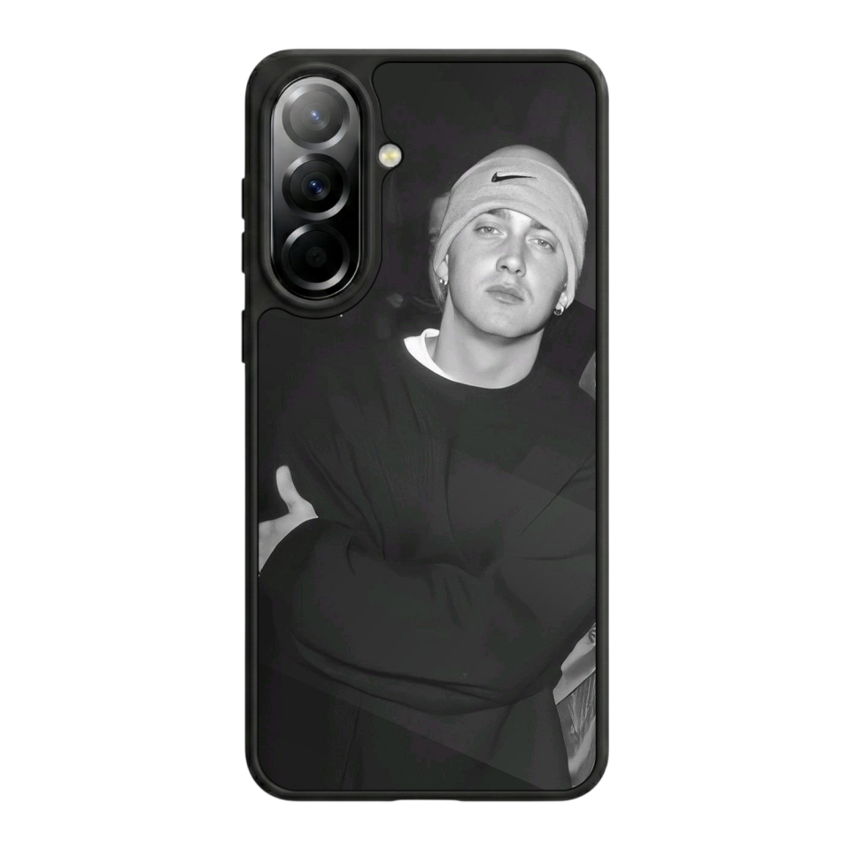 Samsung Galaxy A37 Uyumlu Eminem Tasarımlı Glossy Premium Kılıf