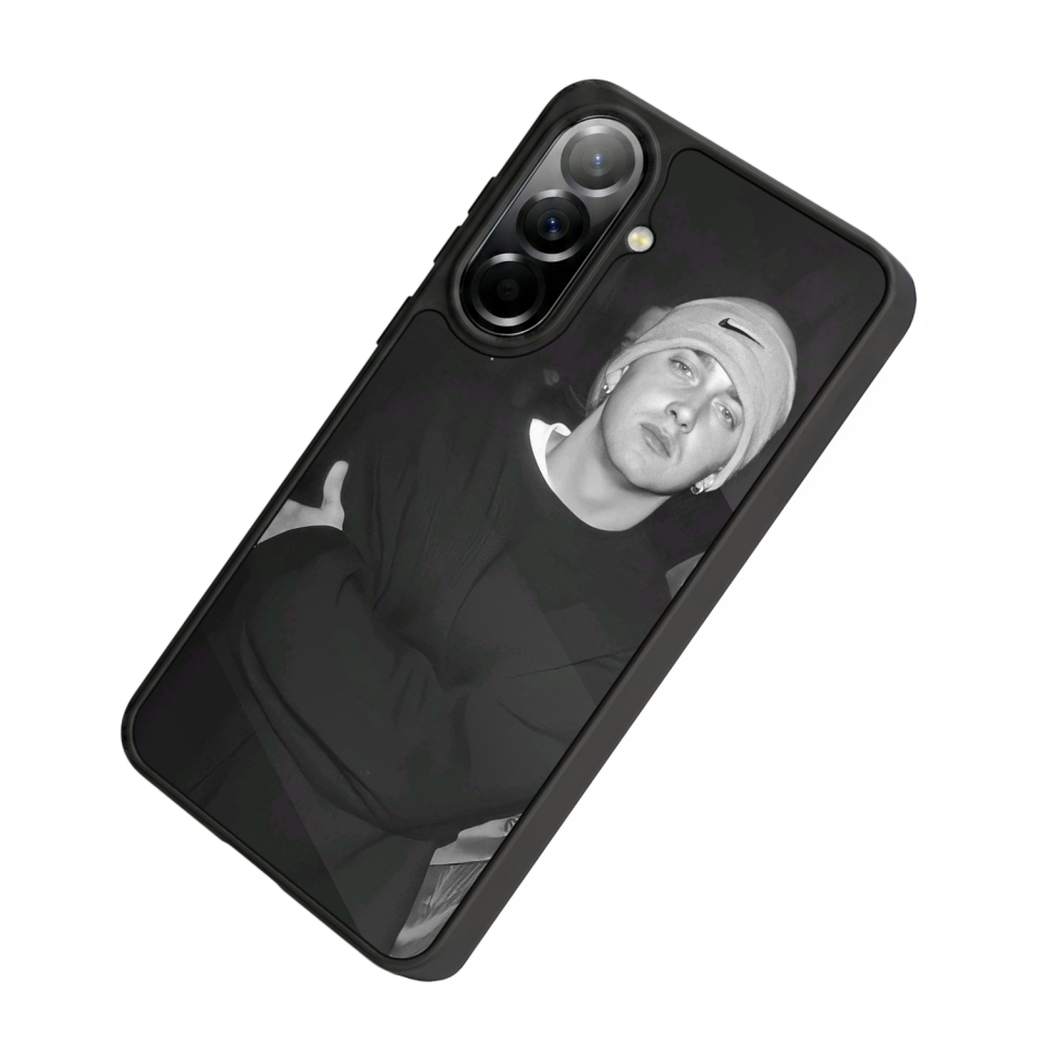 Samsung Galaxy A37 Uyumlu Eminem Tasarımlı Glossy Premium Kılıf