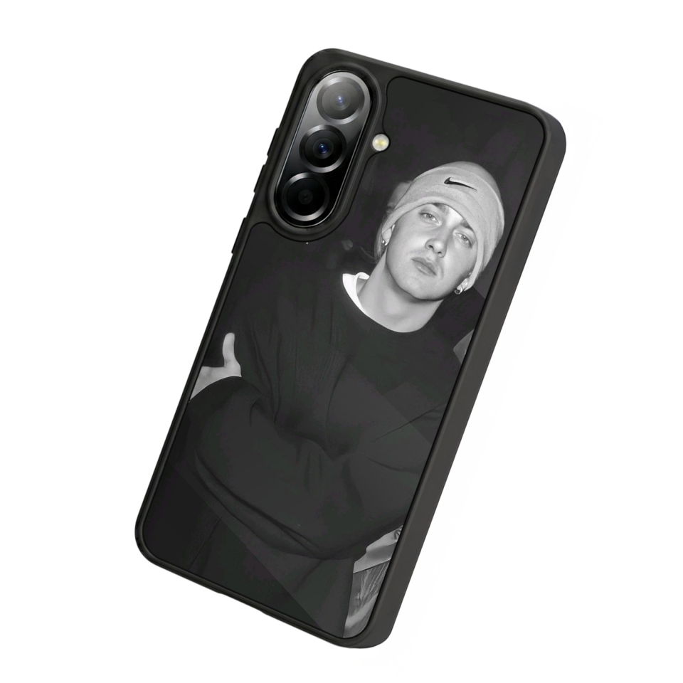 Samsung Galaxy A37 Uyumlu Eminem Tasarımlı Glossy Premium Kılıf
